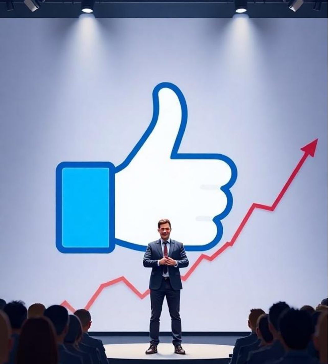 Ilustrasi membangun otoritas dan komunitas di Facebook dengan menambah followers