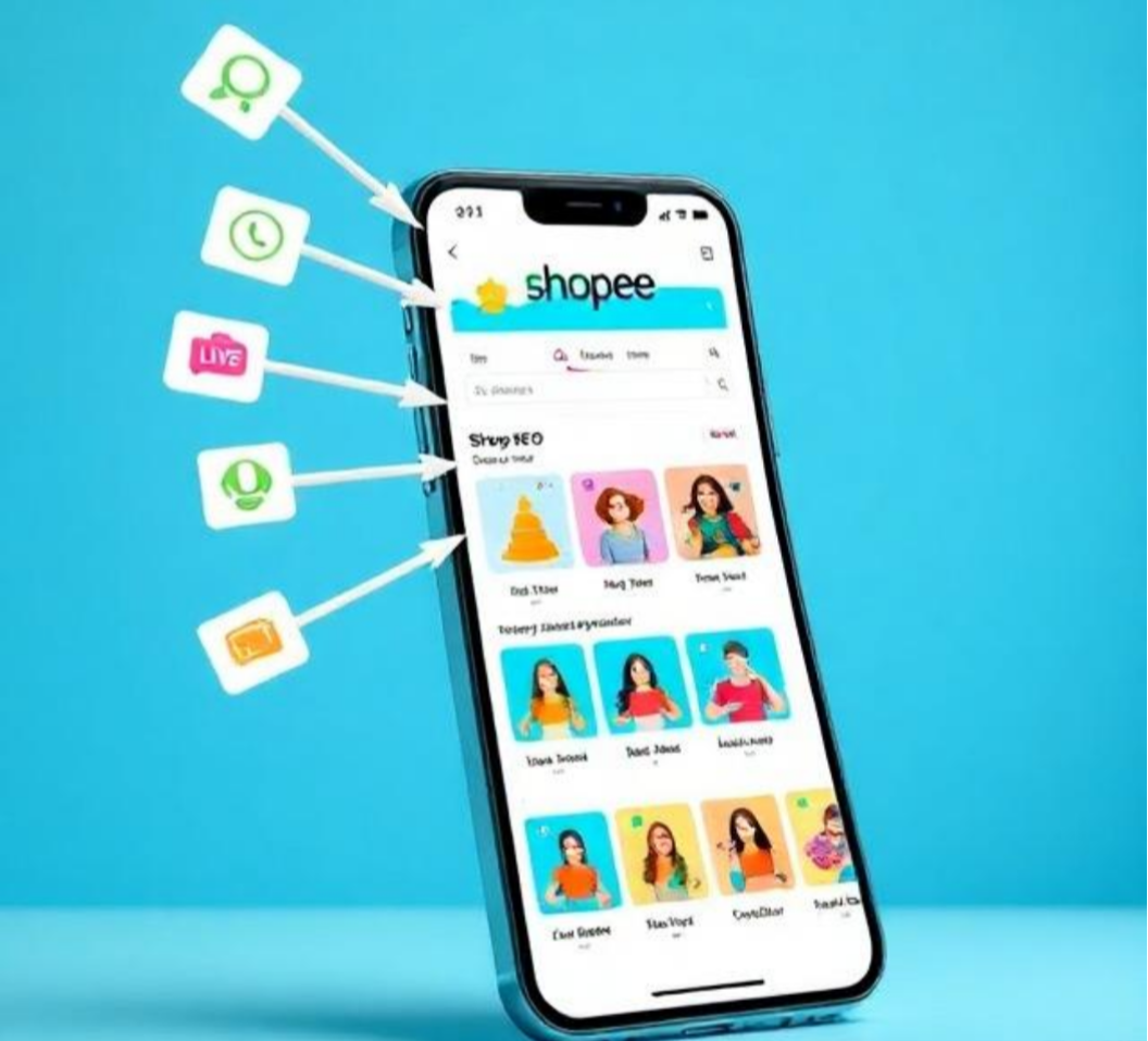 Ilustrasi berbagai cara meningkatkan traffic pengunjung ke toko Shopee