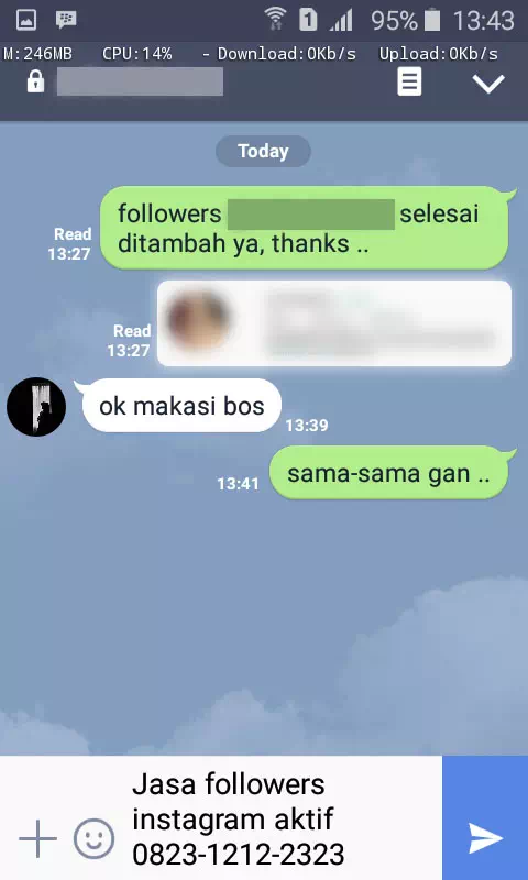 Review Jasa Followers Shopee Permanen - Bukti 2