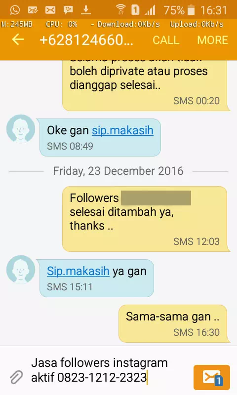 Bukti Followers Shopee Masuk Instan - Bukti 5