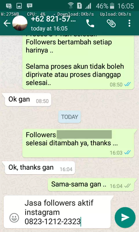 Jasa Followers Shopee Bergaransi Refill - Bukti 10
