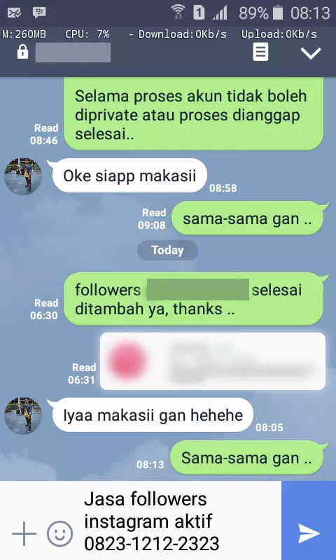 Review Jasa Sosmed FB InstaIndo - Bukti 6