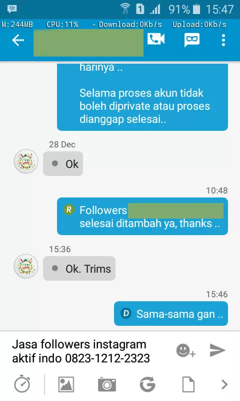 Bukti Postingan IG Langsung Ramai Otomatis - Bukti 57